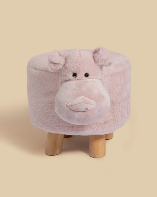 Findcozzie Pig Wooden Stool