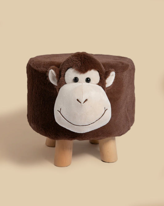 Findcozzie Monkey Wooden Stool